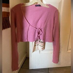 Nasty gal cropped cardigan